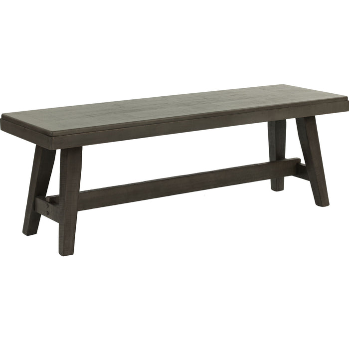 Dining Room Bench - Gray / Gray