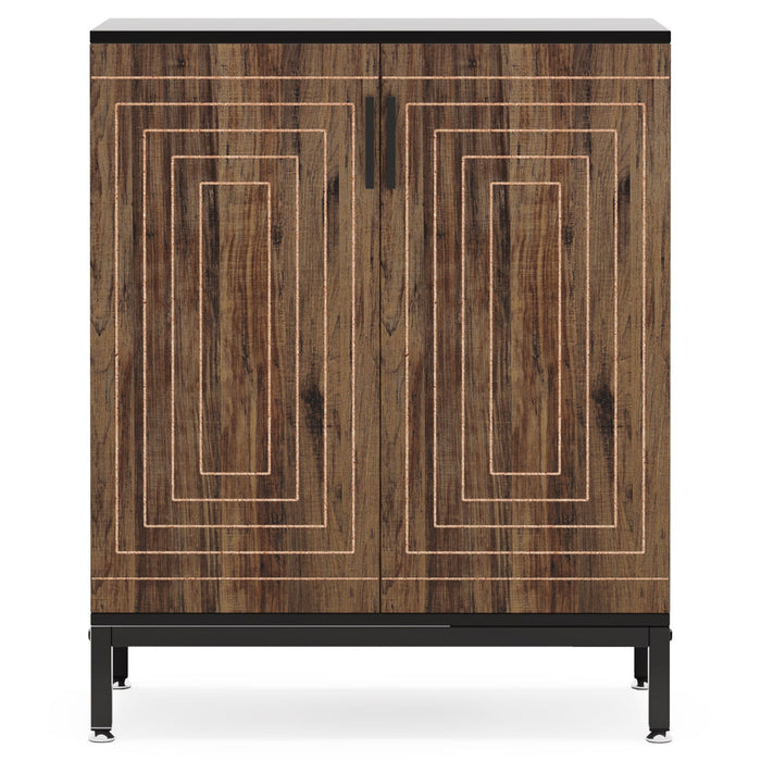 Shoe Cabinet With Doors, 5 Tiers Shoe Storage Organizer