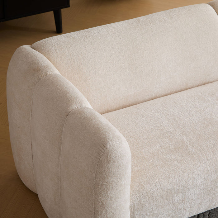 Tonson - 3 Seater Sofa, Wave Design