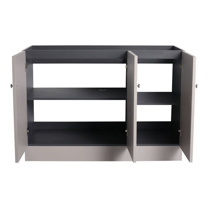 Modern Freestanding Bathroom Vanity With Soft Close Cabinet Doors