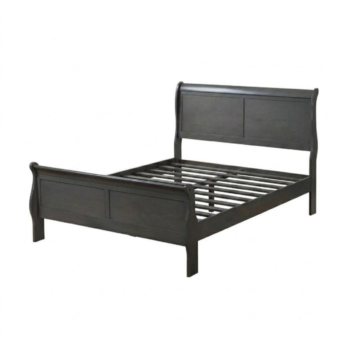 Louis Phillipe Sleigh Bed