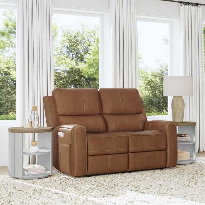 Linden - Power Reclining Loveseat With Power Headrests & Lumbar