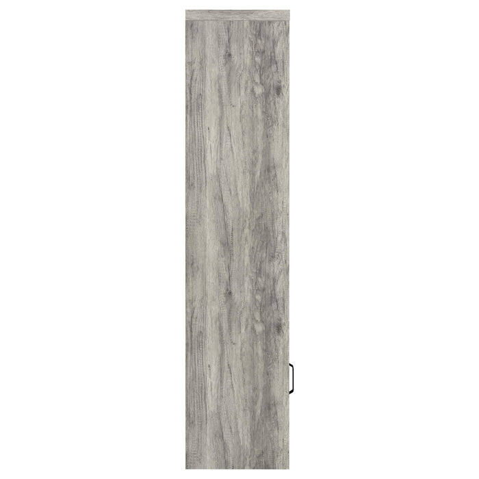 Conifer - 3 Shelf Media Tower - Gray