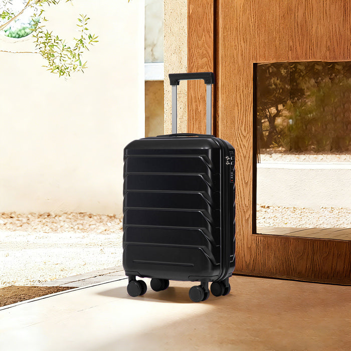 Hard Shell Travel Luggage With Scratch Resistant Surface