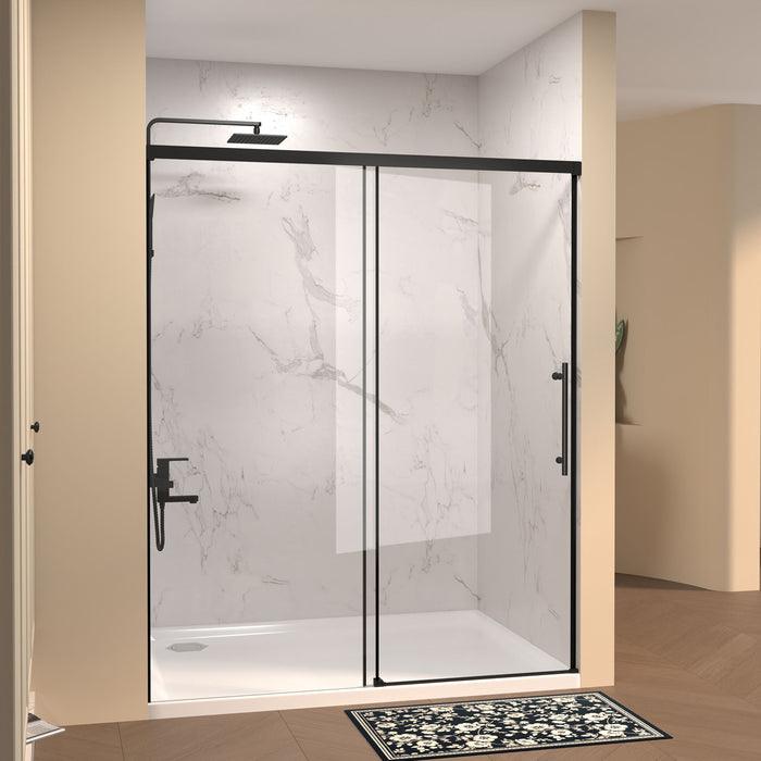 Frameless Single Sliding Shower Door