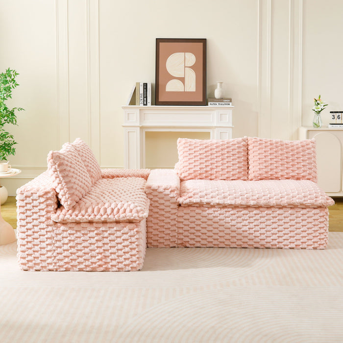 Multifunctional Sofa, Side-By-Side Or Facing Each Other