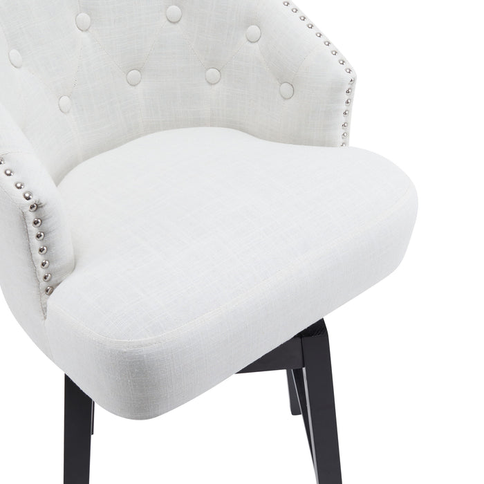 360 Degree Rotation Swivel Counter Stools (Set of 2)