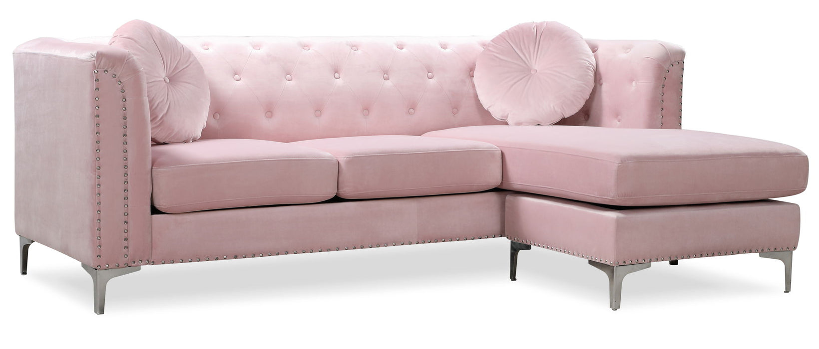 Pompano - Micro Suede Sofa Chaise