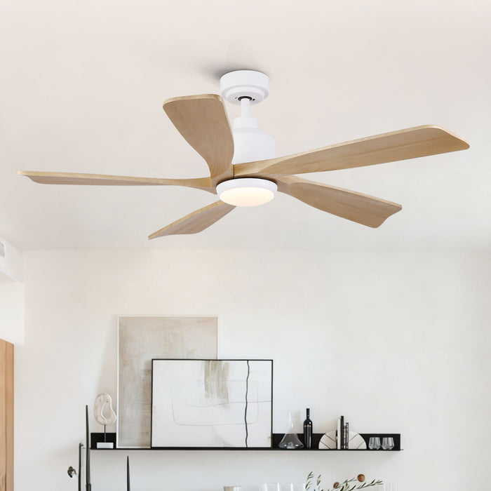 American Farmhouse Ceiling Fan With Light Quiet DC Motor