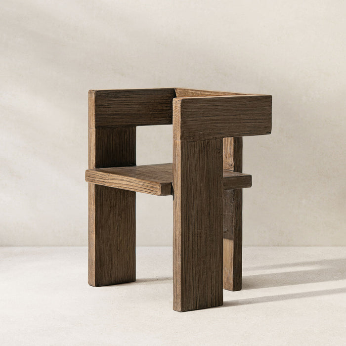 Avenel - Sculptural Block Accent Chair