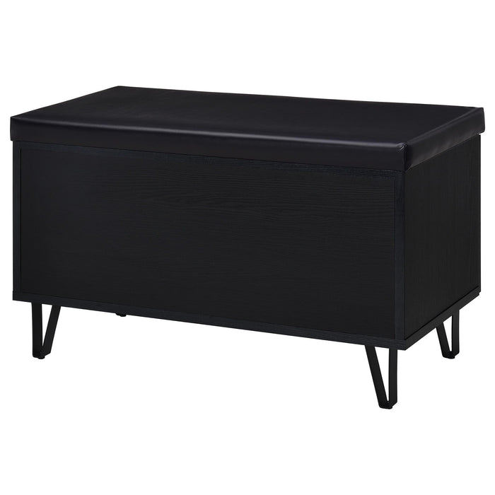 Clackamas - 2 Door Storage Bench With Padded Seat