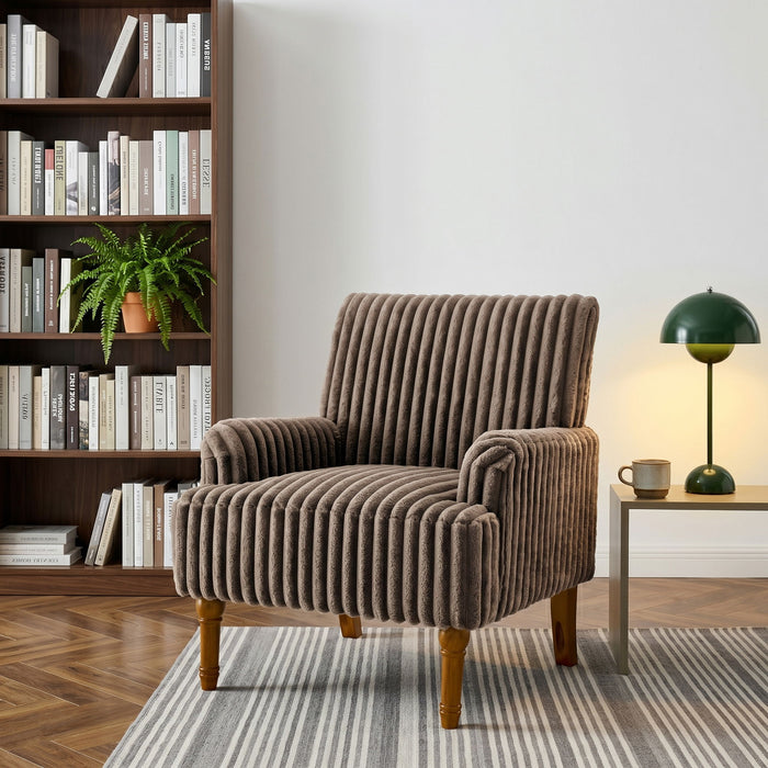 Accent Comfortable Upholstered Armchair For Living Room