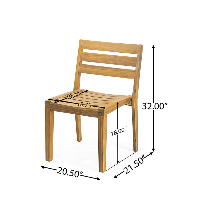 Outdoor 3 Pieces Dining Set - Teak