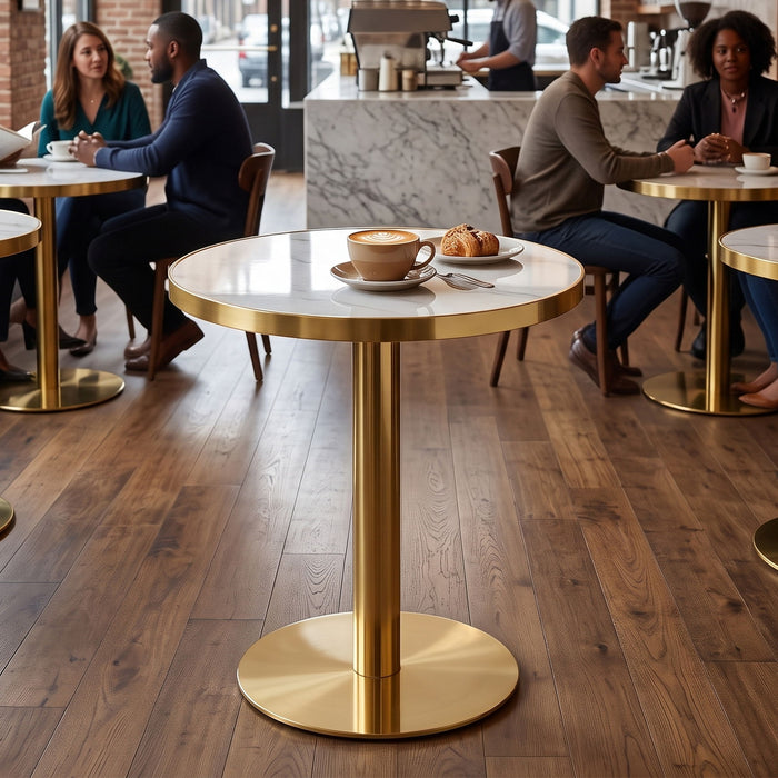 Modern Round Bistro Table
