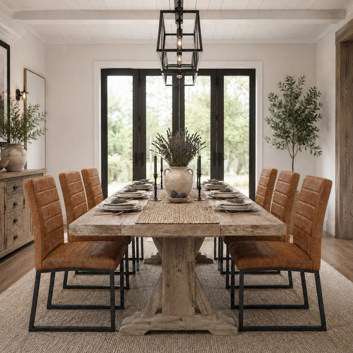 Oversized Square Design Dining Chairs For Home