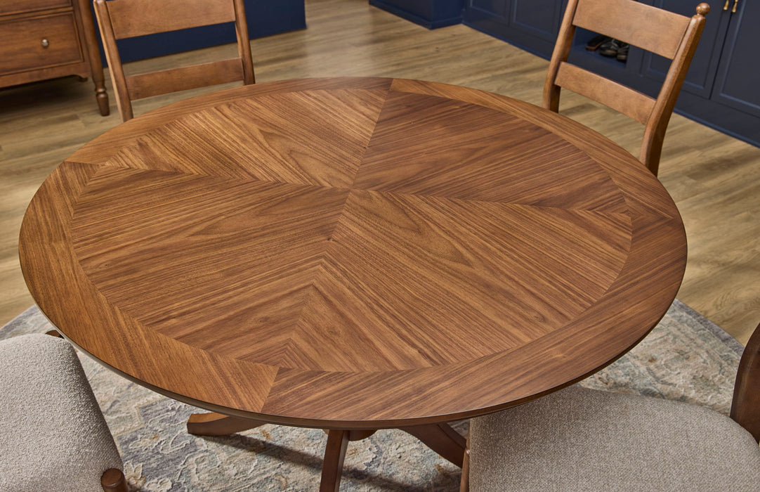 Azalea - Round Dining Table - Walnut