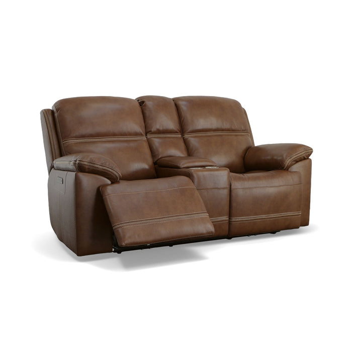 Jackson - Power Reclining Loveseat With Console & Power Headrests