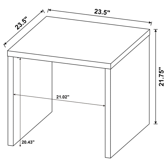 Parker - Table Set With Integrated Storage