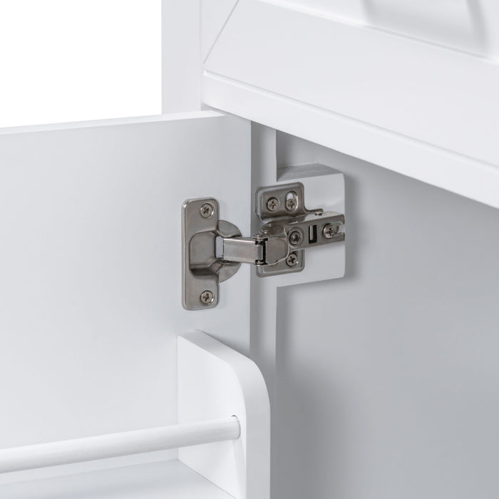 Modern Bathroom Vanity With Sink Combo, 3 Drawers