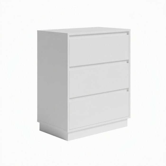 3 Drawer Nightstand, Bedroom Side Table