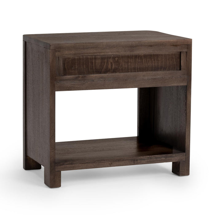 Baylee - 1 Drawer Nightstand - Cocoa Brown