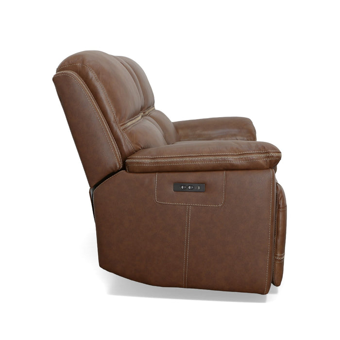 Jackson - Power Reclining Loveseat With Console & Power Headrests