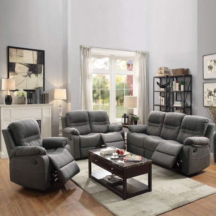 Modern Style Living Room Set With Pillow Arms