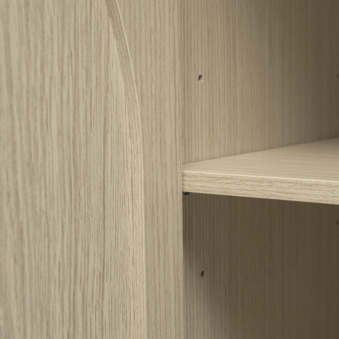 Rattan 2 Door 3 Drawer Cabinet, Suitable For Bedroom - Natural