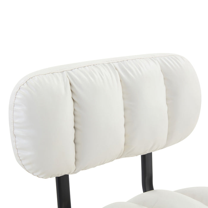 Adjustable Height Bar Stools & Footrest For Kitchen Island (Set of 2)