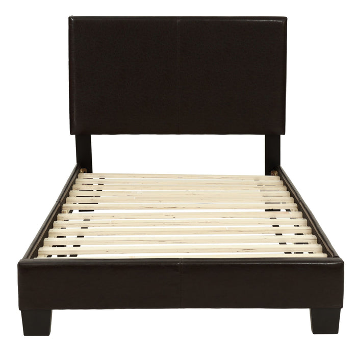 Upholstered Bed With Adjustable Headboard