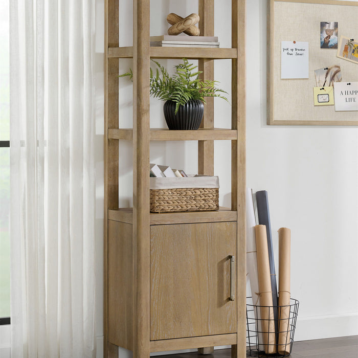 Pacific Grove - Pier Cabinet With Reversible Door - Sand Dune