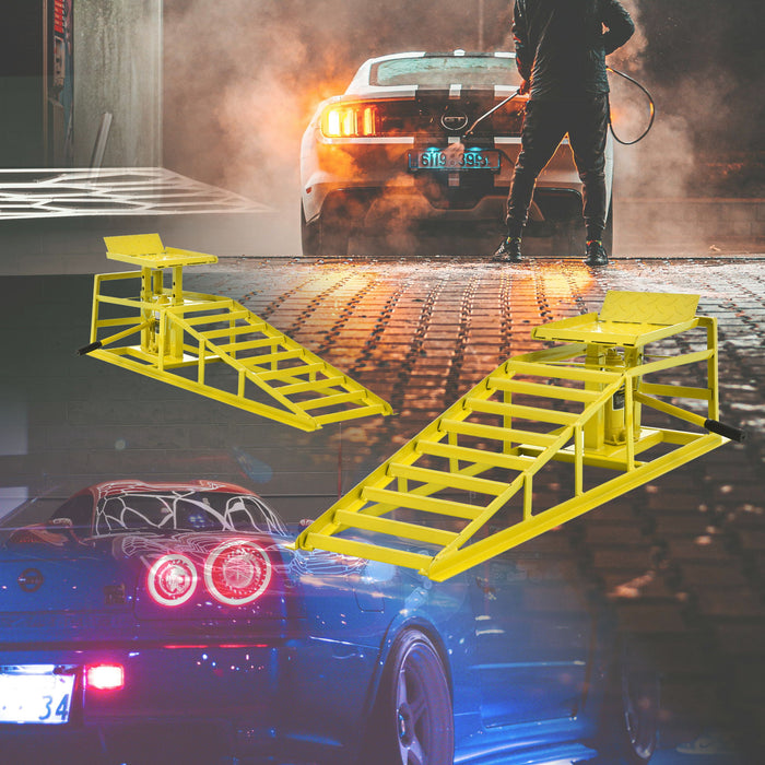 Suxidi - 5 Ton Auto Car Truck Service Ramps Lifts, Hydraulic Automotive Lift