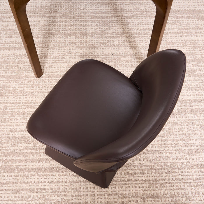 Modern Swivel Dining Chair With High Back