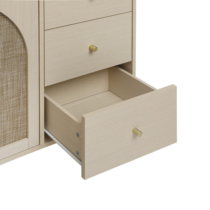 2 Door 3 Drawer Cabinet, Adjustable Storage System