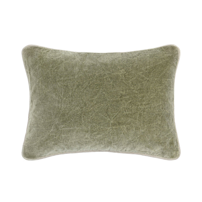 Heirloom Velvet - SLD Pillow - Moss