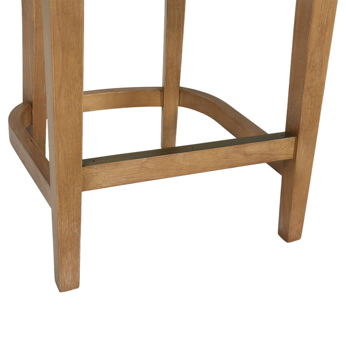 Swivel Counter Stool - Honey Oak