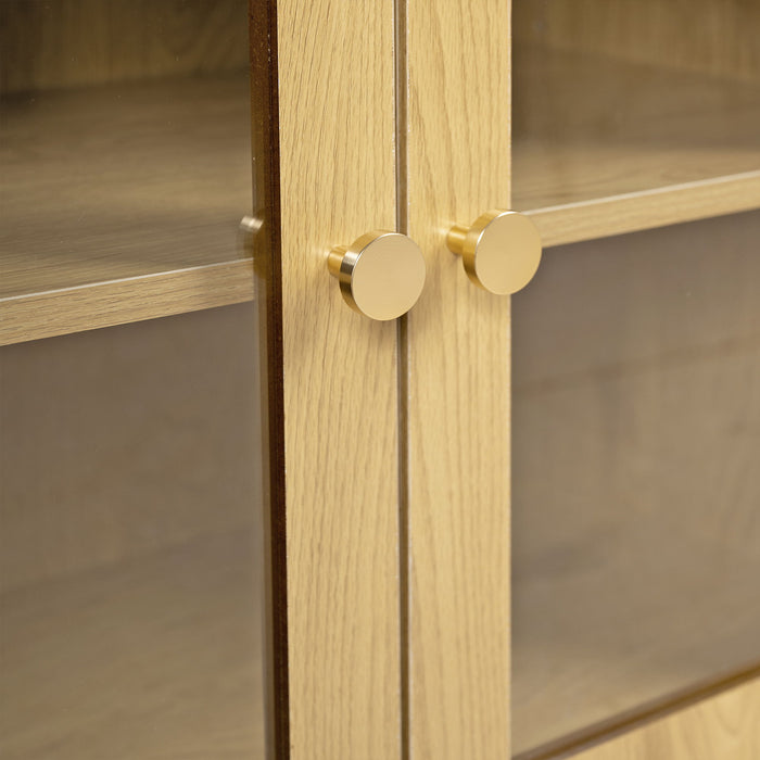 Modern Sideboard Cabinet With 1 Drawer And 2 Arched Doors