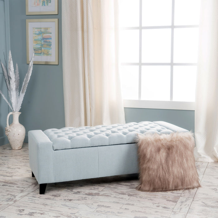 Guernsey - Ottoman Storage With Tufted Top
