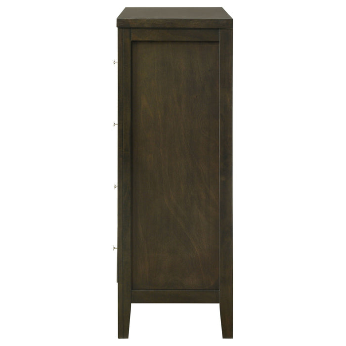 Clement - 4 Drawer Chest Of Drawers - Espresso