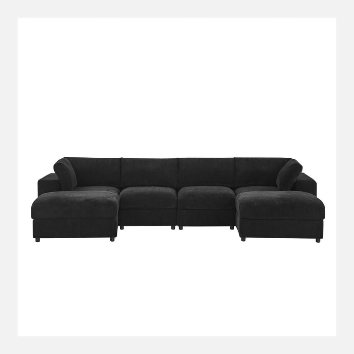Modern Reversible Modular Sectional