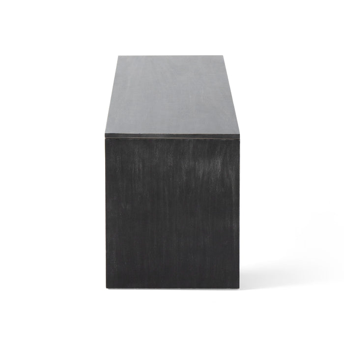 Acacia Wood Dining Bench, Farmhouse Style