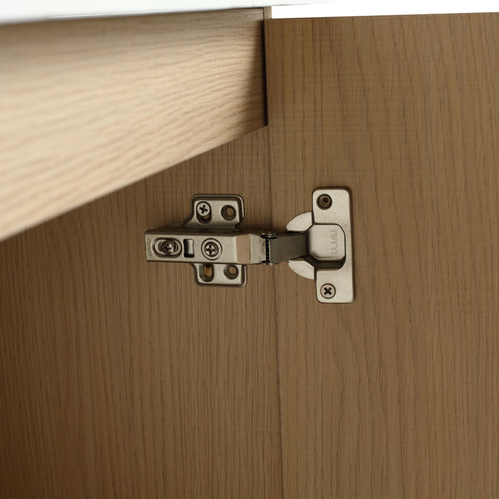 Freestanding Bathroom Vanity With Soft Close Doors