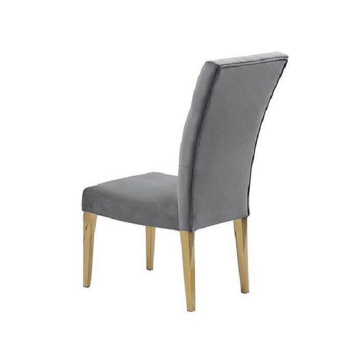 Modern Design Upholstered Dining Chair (Set of 2)