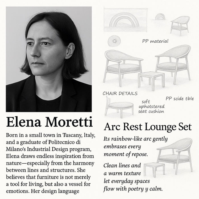 Furniture Set With Seat Cushions, Sturdy And Durable