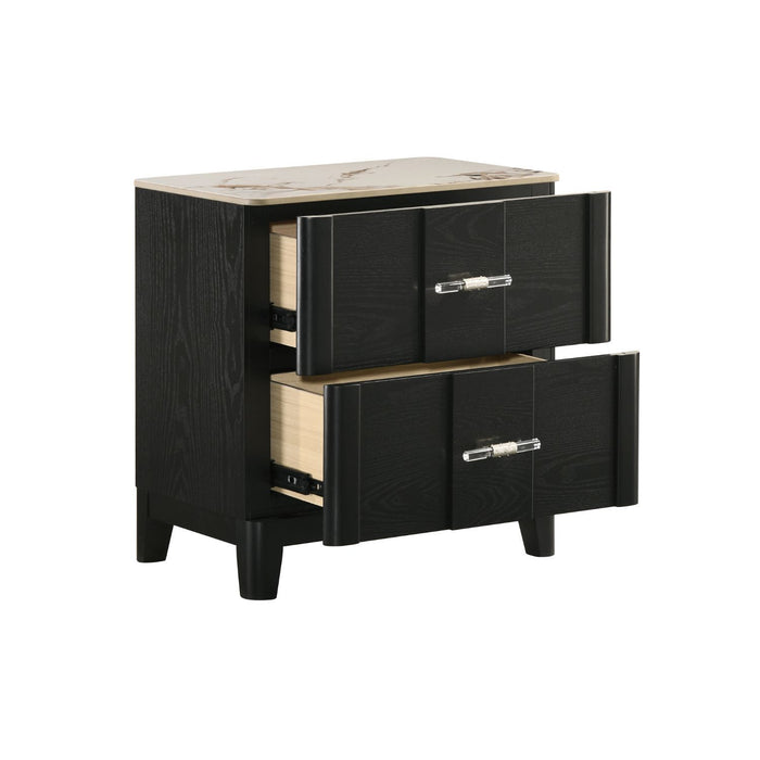 Opel - Nightstand - Black