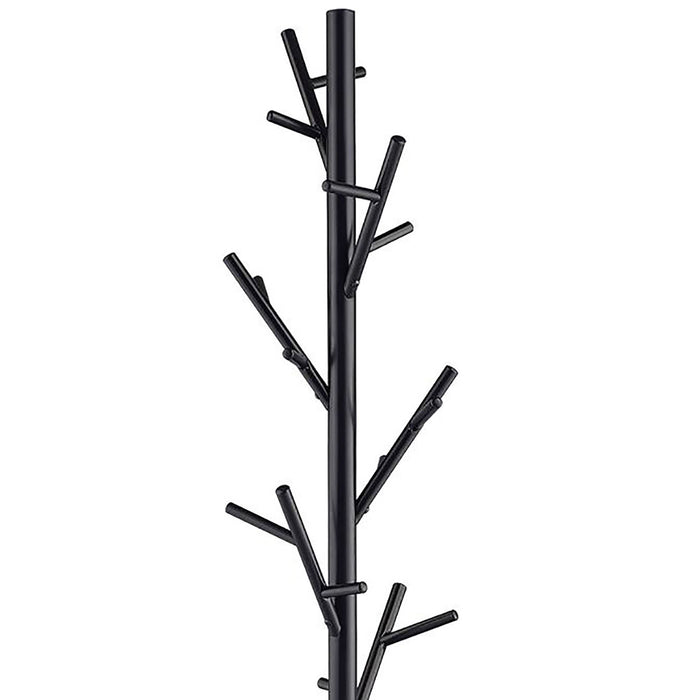 Tree Branch Coat Rack With 18 Hooks - Black