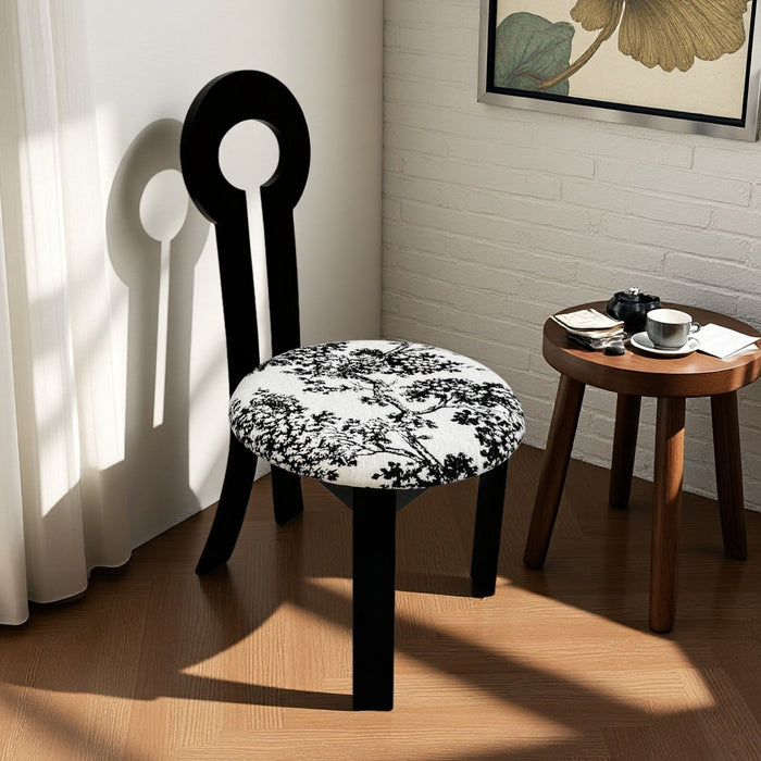 Key Design, Dining Chairs (Set of 2) - White / Black