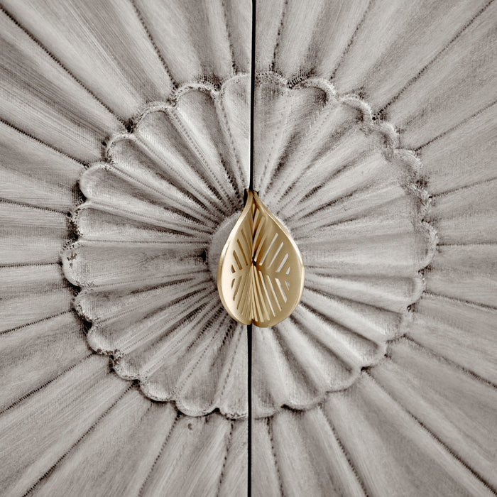 2 Door Cabinet, Suitable For Bedroom - Light Gray