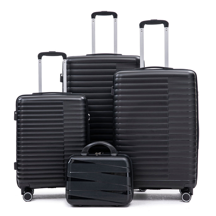 4 Piece Luggage Set, Combination Lock