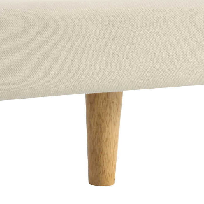 Chunky - California King Bed Frame - Beige
